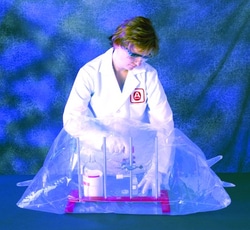Andwin Scientific AtmosBag, Two-hand, non-sterile, size M, closure type,