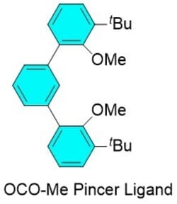 OBORO LABS INC CAS# 1007375-08-7. 100 g. OCO-Me Pincer Ligand, 99%.  IUPAC Name: 1,1′:3′,1′′-Terphenyl, 3,3′′-bis(1,1-dimethylethyl)-2,2′′-dimethoxy-