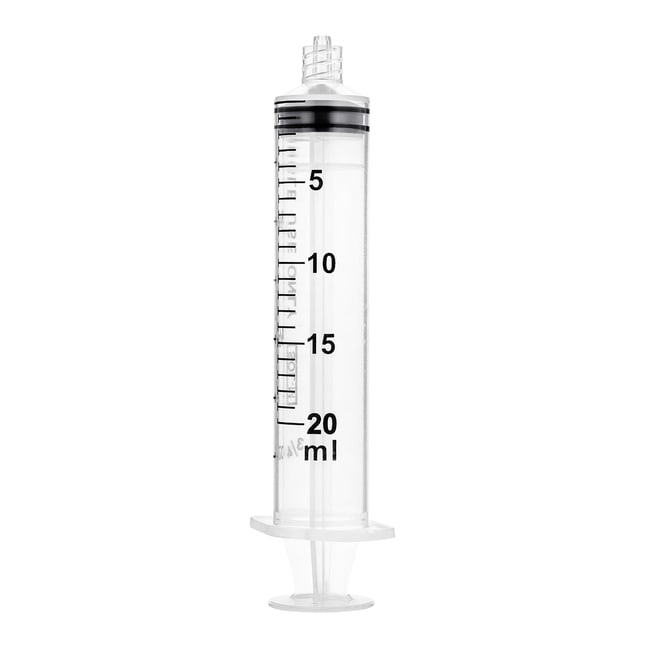 SolM Standard 3Piece Syringe without Needle Volume 20 mL; Connection