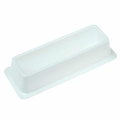 Quality Biological Inc&nbsp;50mL Reagent Reservoir - Polystyrene, V-Shaped, Bulk Pack, White, Sterile, 5/PK, 200/CS