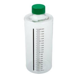 Quality Biological Inc 850cm Roller Bottle, Tissue Culture Treated, Printed Graduations, Non-Vented Cap, Sterile, 12/CS