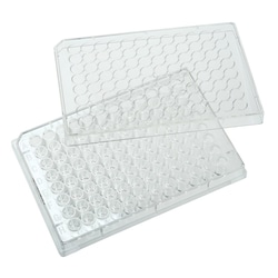 Quality Biological Inc 96 Well, Flat Bottom, Non-treated, Plate with Lid, Individually packed, Sterile, 100/CS