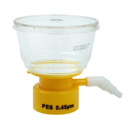 Quality Biological Inc Bottle Top Filter, 150ml PES, 0.45um, 24/CS, Quantity: