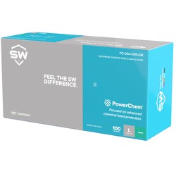 SW Sustainability Solutions PowerChem PC-045-095GR Green 3.5 mil Neoprene Exam Gloves 2X-Large | Buy Online | SW&trade; Sustainability Solutions | Fisher Scientific