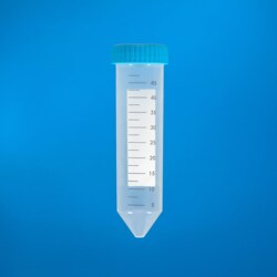 POLYCARBIN INC 50 mL Centrifuge Tube CS500, Bagged (Sterile ), Quantity: