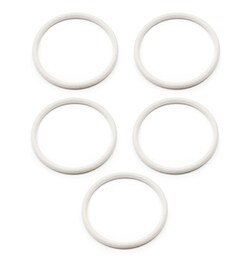 Glass Expansion O-ring for PerkinElmer NexION 5000 ICP-MS Hyper Skimmer Cone, PKT 5 (09211389). Replace if brittle, craked/damaged.