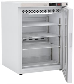 ABS&nbsp;Freestanding Undercounter Pharmacy Refrigerator with Glass Door