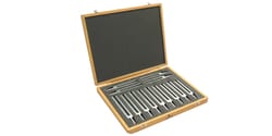 Supertek™ Superior Chromatic Set of 13 Tuning Forks