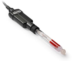 Hach Company Intellical™ PHC705 Laboratory General Purpose RedRod Refillable Glass pH Electrode, 1 m Cable