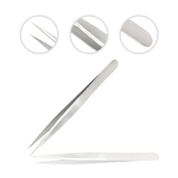 Surgical Design&trade;&nbsp;Straight Serrated Medium Point Forceps