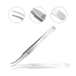 Surgical Design&trade;&nbsp;Tapered Flat-Tip Forceps - Straight or Curved