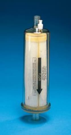 Cytiva (Formerly Pall Lab) Pleated Capsule Filter with Versapor supported acrylic copolymer membrane, 0.2 m, sterile (1/pkg)