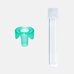 Pluriselect Bundled PluriStrainer Mini (Cell Strainer) 10 um mesh-size,  and Flow Cytometry Tubes, 25 each/Pk, sterile