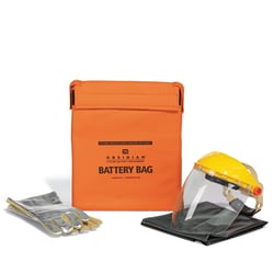 New Pig Obsidian™ Lithium Battery Containment Bag Kit