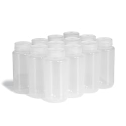 United Scientific 500 mL Wide-Mouth HDPE Sample Bottles
