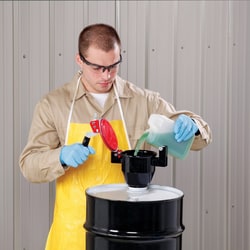 PIG Burpless Small Steel Drum Funnel Red | Buy Online | PIG&trade; Burpless&trade; | Fisher Scientific