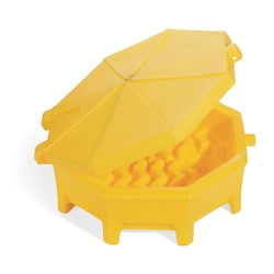 PIG™ Universal Poly Drum Funnel with Hinged Lid