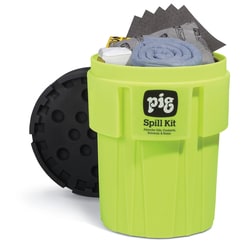 PIG™ Spill Kit in 95-Gallon High-Visibility Container