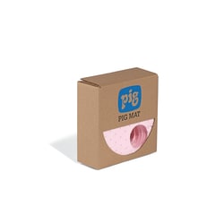 PIG™ HazMat Chemical Pail Top Absorbent Mat