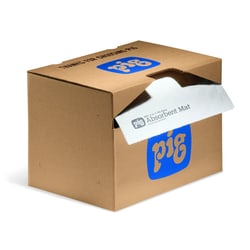 PIG™ 4 in 1™ Oil-Only Absorbent Mat Roll in Dispenser Box