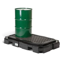 PIG™ Heavy-Duty 2-Drum Poly Spill Containment Pallet