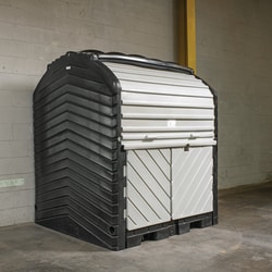 PIG™ Roll Top Hardcover Spill Pallet for 4 Drums