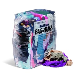 WorkWipes™ Reclaimed Colored T-Shirt in Bag