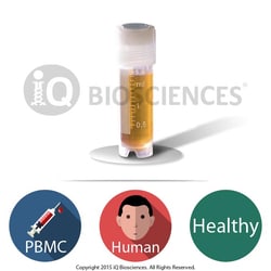 iQ Biosciences Human PBMCs, 100M cells/vial, Quantity: Each of 1
