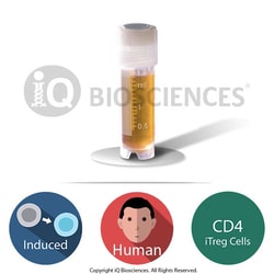iQ Biosciences Human Induced T Regulatory Cells, 1M cells/vial, Quantity: