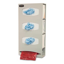 Marketlab&nbsp;ABS Triple Glove Box Dispenser with Single Bag Dispenser