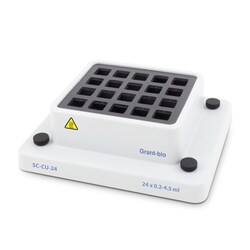 Grant Instruments Interchangeable Block for PHMT Thermoshaker 20 x 10 mm Küvettenröhrchen | Buy Online | Grant Instruments | Fisher Scientific