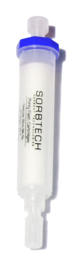 Sorbent Technologies Inc&nbsp;Purity Flash Cartridges, Granular Silica Gel, Premium Rf, 60A, 40-75um, 4g, 20/pk