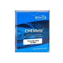 CHEMetrics&trade; by AquaPhoenix&nbsp;Bromine/PAA/Peroxide Refill Kit