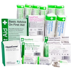 Safety First Aid&nbsp;Hypa Workplace First Aid Kit Refill 1 to 10 Persons, HSE Compliant