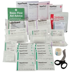 Safety First Aid&nbsp;Hypa Workplace First Aid Kit Refill, BS8599 Compliant, Small