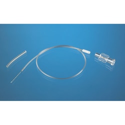 Instech&nbsp;Rat tail vein cannula, 25ga, 6cm PE/PVC tube, PinPort and injector