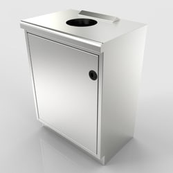 Reytek Corporation Recycle Bin with Plastic bin