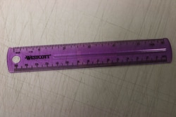 AquaPhoenix Scientific Ruler, Plastic, 6 in.
