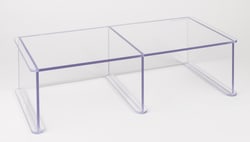 Poltex&nbsp;Benchtop Simple Riser Shelf - 22 x 10 x 6 (in.)