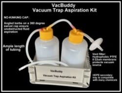 RIVERDALE SCIENTIFIC LLC VacBuddy Vacuum TRAP aspiration kit, PP 2 liter