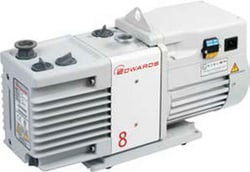 Across International Edwards RV8 6.9 CFM Dual-Stage Vacuum Pump with Bellow