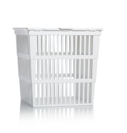 Azlon Baskets with Hinged Lid 225 x 225 x 230 mm | Buy Online | Azlon | Fisher Scientific
