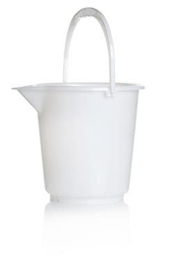 Azlon Spouted HDPE Bucket White | Buy Online | Azlon | Fisher Scientific