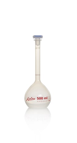 Matraz aforado de PMP de clase A Azlon 500 ml | Buy Online | Azlon | Fisher Scientific