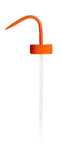 Azlon Screw caps for Wide Mouth Vented Wash Bottles Orange | Buy Online | Azlon | Fisher Scientific