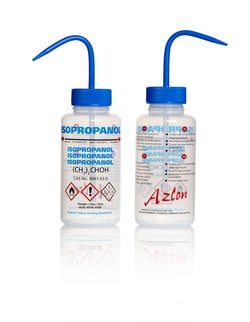 Azlon Mehrsprachig bedruckte Spülflaschen aus LDPE mit Entlüftung 500 ml | Buy Online | Azlon | Fisher Scientific