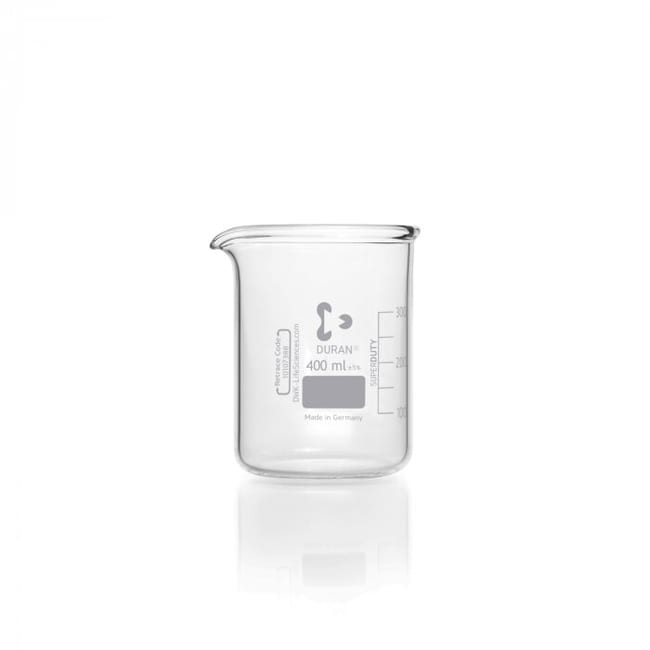 DWK Life Sciences&nbsp;DURAN&trade; SUPER DUTY Beaker, Low Form, With Spout, With Reinforced Rim