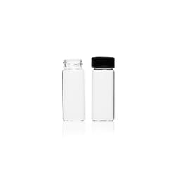 DWK Life Sciences Kimble Clear Sample Vial with Rubber Cap:Vials:Sample