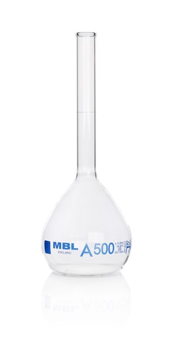 MBL Borosilicate Glass Class A Col Lisse 500 mL | Buy Online | MBL International | Fisher Scientific