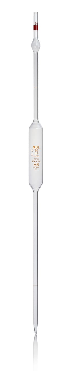 MBL Two Mark Class AS Glass Pipets 50 mL | Buy Online | MBL | Fisher Scientific